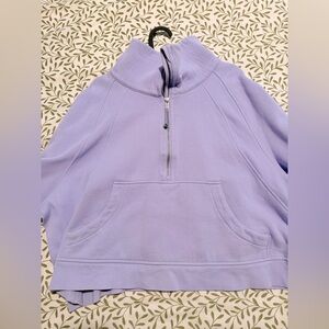 Lululemon Lavender Quarter-Zip Scuba | EUC